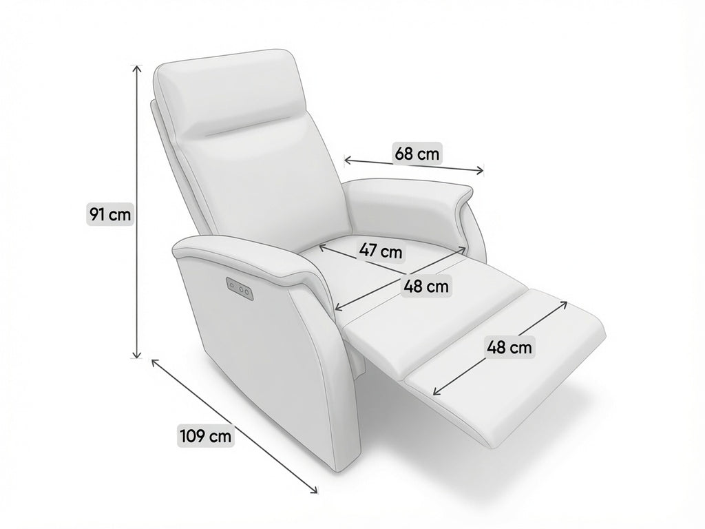 Ivory Sillón Relax 1M + Power-Lift
