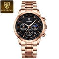Reloj Poedagar 928 - Rose gold black