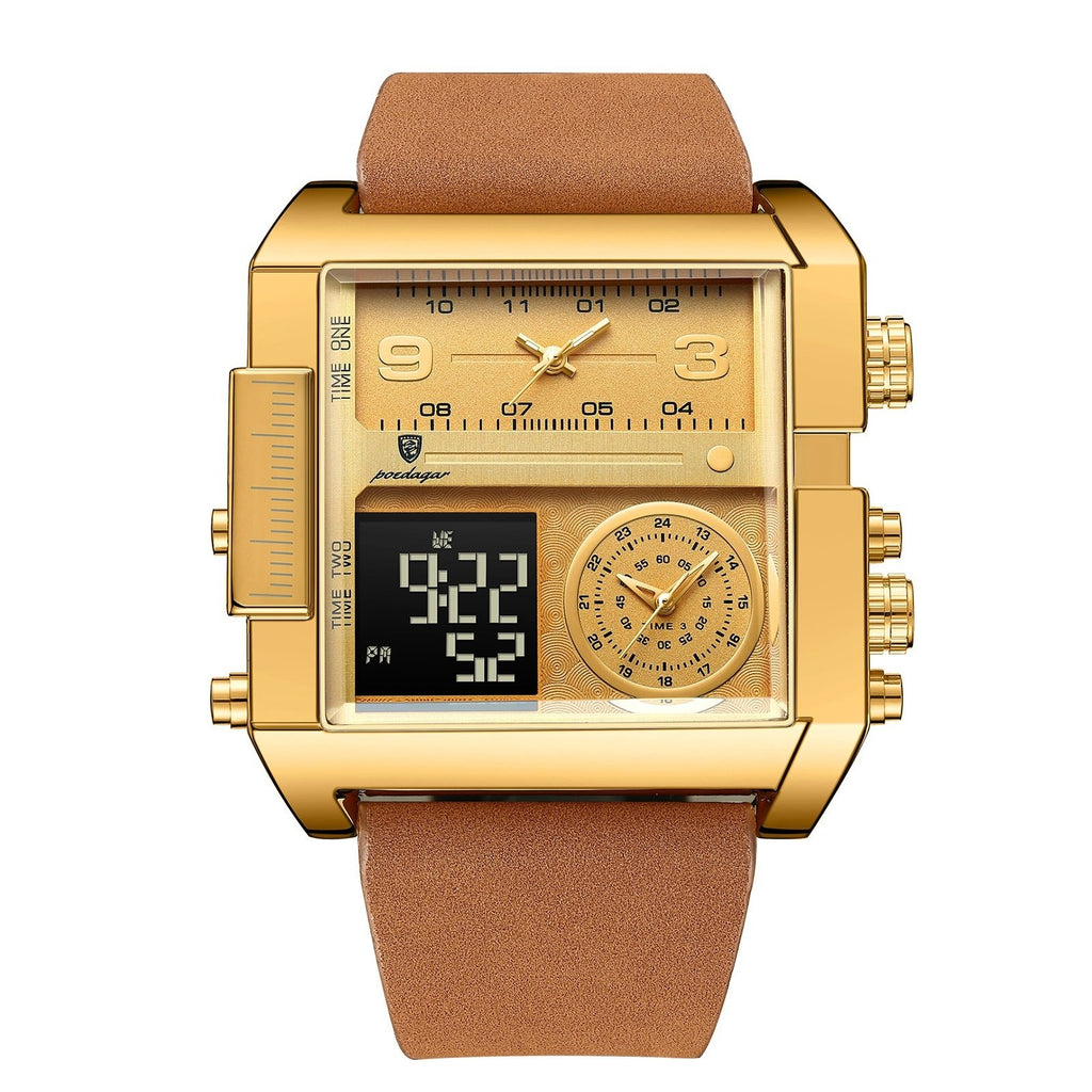 Reloj Poedagar 997 - Dorada/marrón