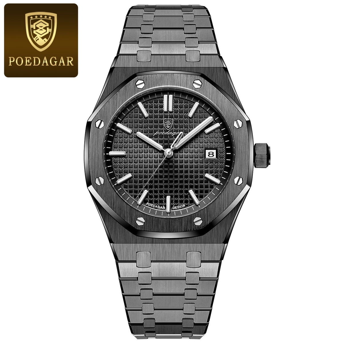 Reloj Poedagar 924 - Negro/negra
