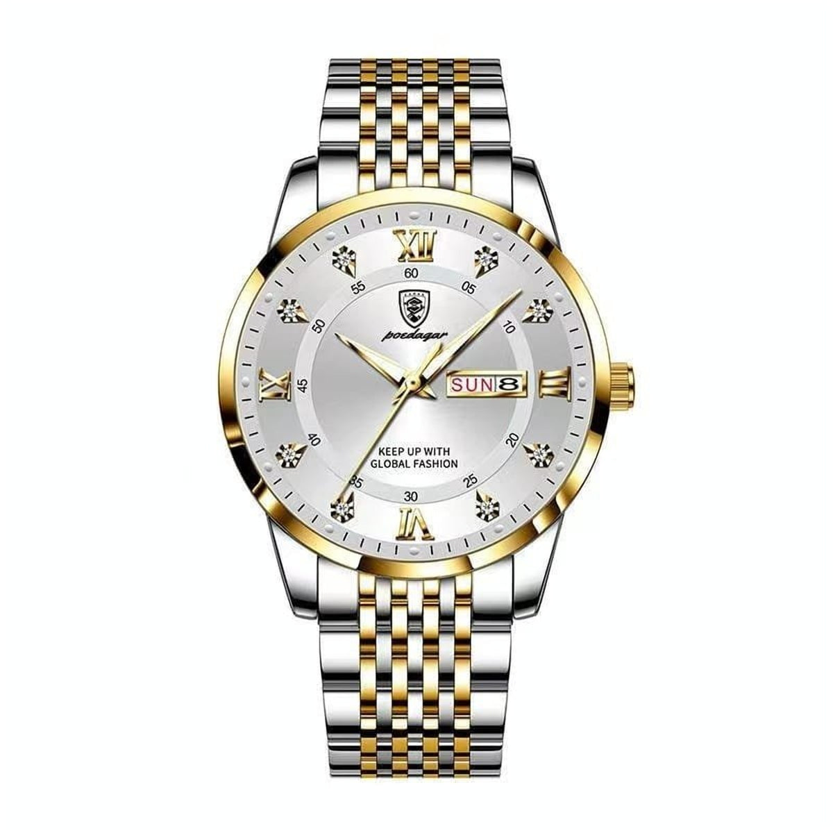 Reloj Poedagar 836 - Dorado/blanca