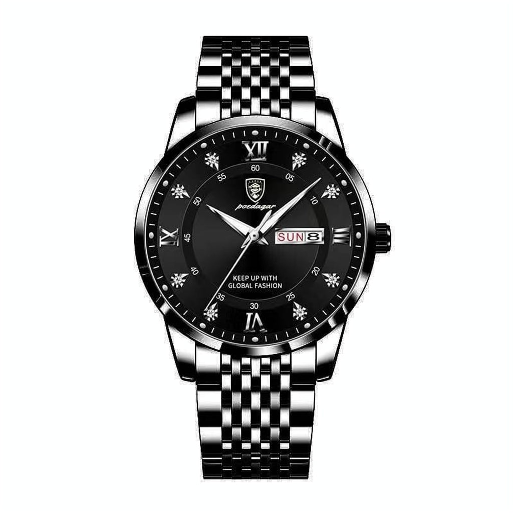 Reloj Poedagar 836 - Caja negra/negra
